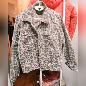 Blank NYC Animal Print Jacket